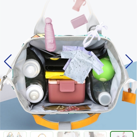 Small Baby Diaper Bag. See Website Pictures, Last 2 Pics. (Bin12) - Picture 7 of 7